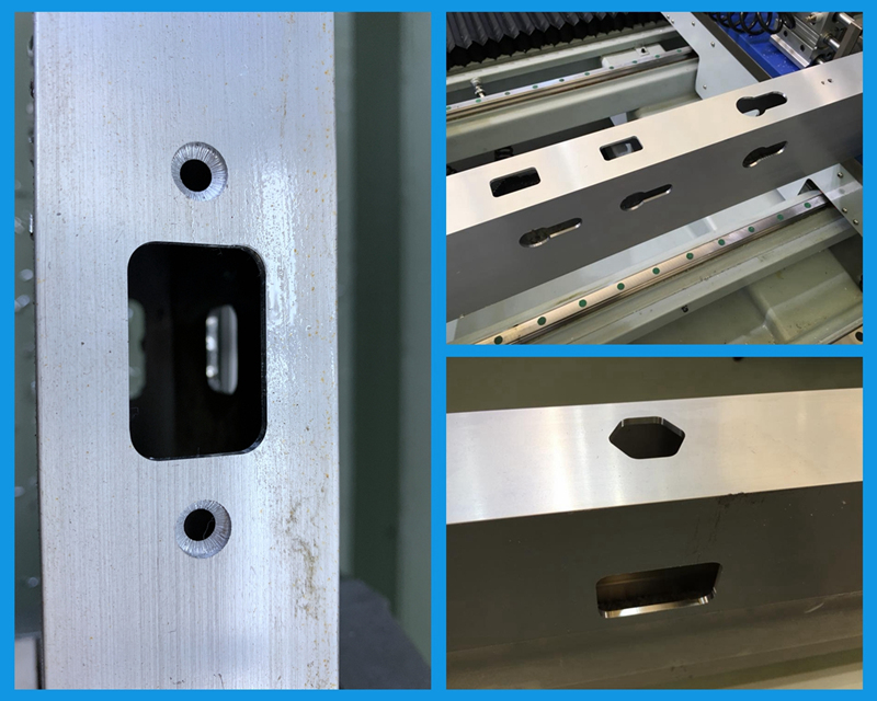 Milling Holes of Aluminium CNC Milling Machine