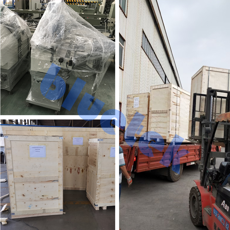 UPVC window making machine packing