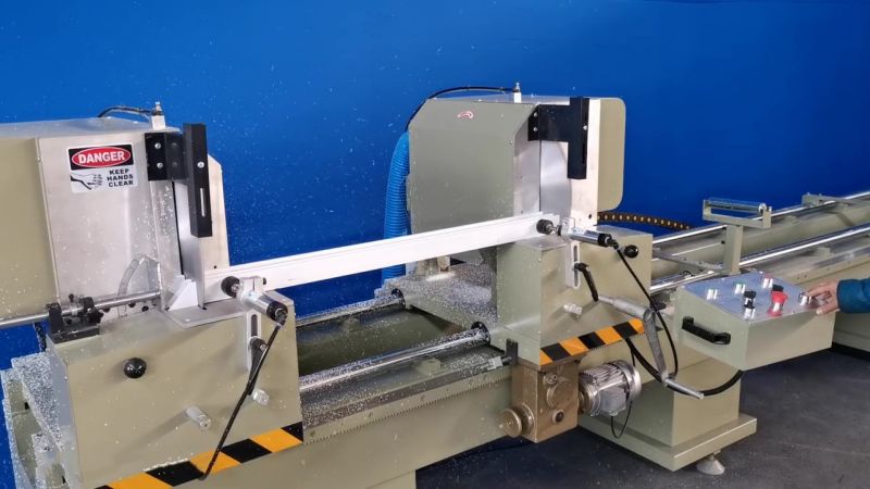 PVC Window Double Mitre Cutting Saw