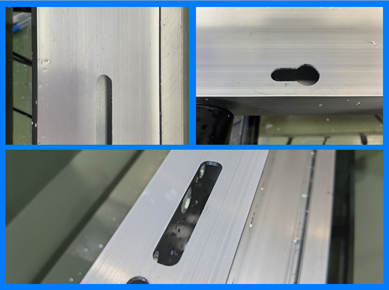 Milling Holes Samples of Aluminum Copy Router Machine for Sale