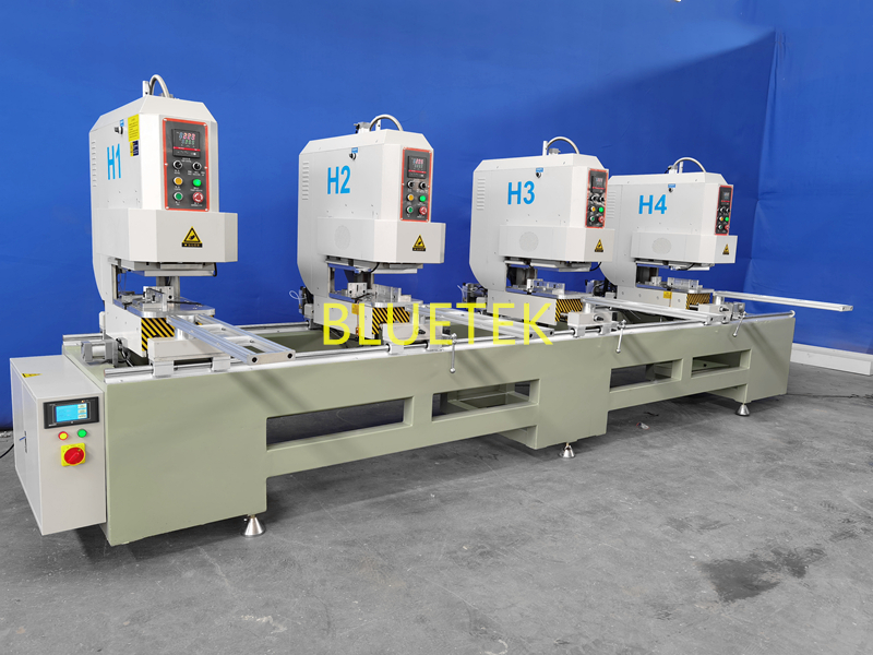 FOUR HEAD SEAMLESS WELDING MACHINE OF UPVC WINDOWS