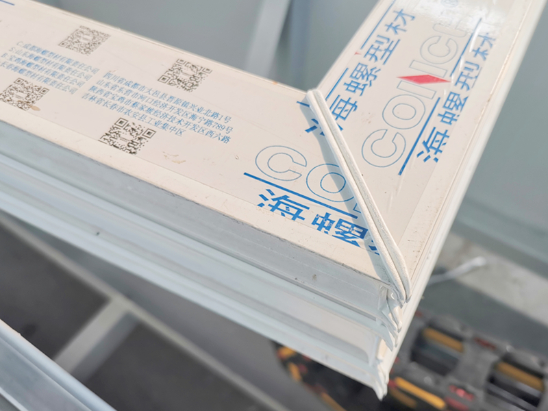 PVC Window Corner Of Double Head UPVC Welding Machine