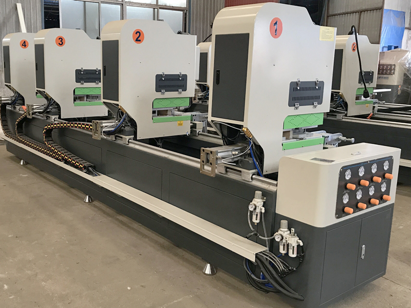 Appearance of PVC window manufacturing machines
