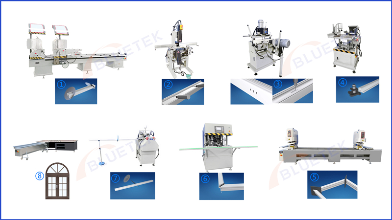 PVC Window Manufacturing Machines