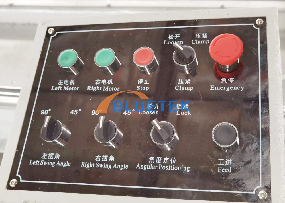 Control panel of Window and door making machine price