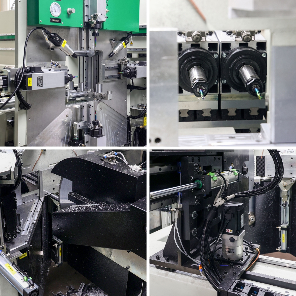 DETAILS 2 OF SZA630 ALUMINUM WINDOW CNC MACHINING CENTER