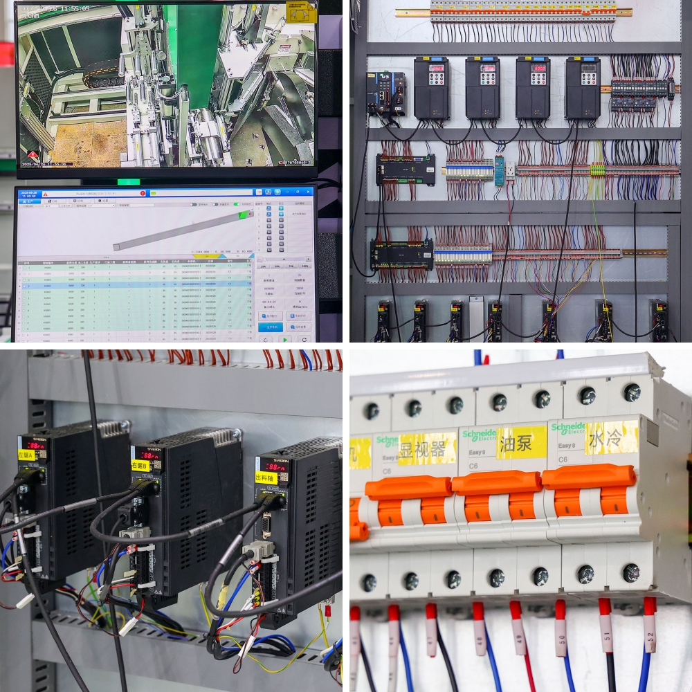 DETAILS 3 OF SZA630 ALUMINUM WINDOW CNC MACHINING CENTER