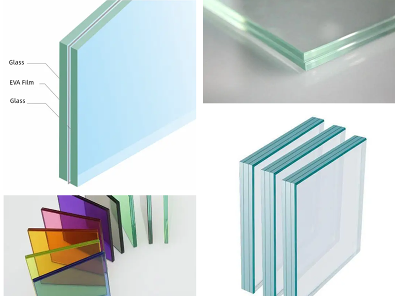 EVA laminated glass